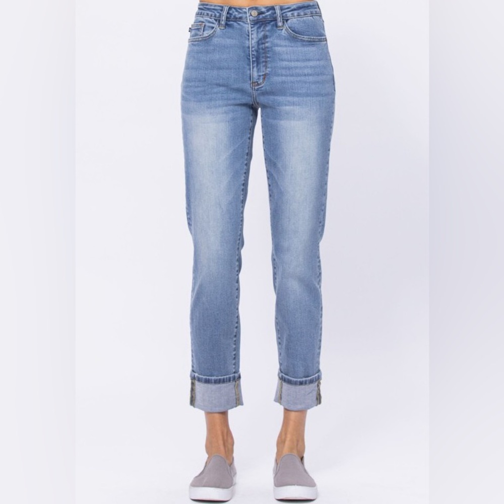 High Waist Vintage Wash Boyfriend - Judy Blue